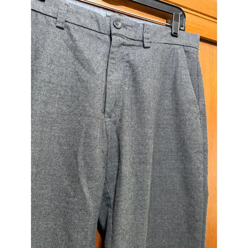 Banana Republic Aiden Fit Chino Pants Men's 32x34 Gray Straight Casual Cotton